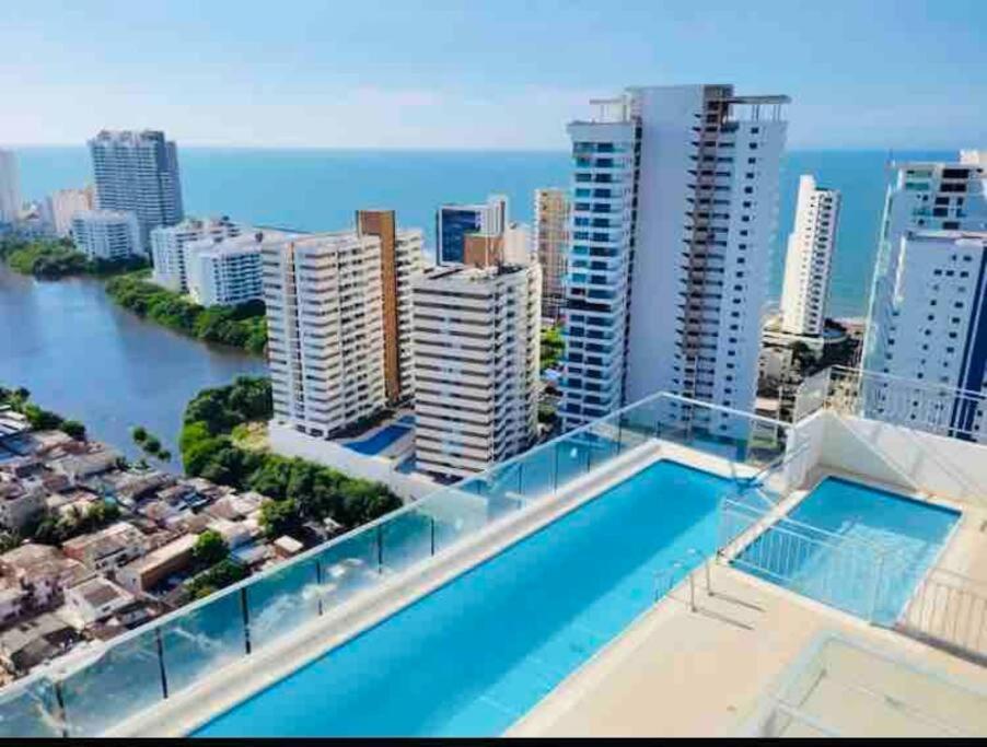 Luxury Apartamento Ubicacion Central Y Piscina. Cartagena المظهر الخارجي الصورة